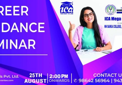 Career Counseling program in Collaboration with  ICA Edu skill pvt. Ltd. 2022