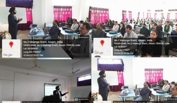 Talk on Career opportunities for the students of arts and science, 07-04-2022