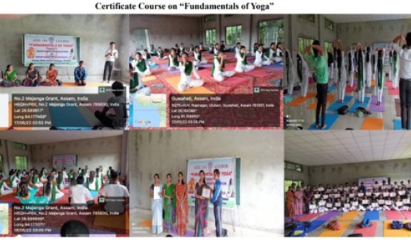 Add on Course on “Fundamentals of Yoga” 18 May to 17 June, 2022